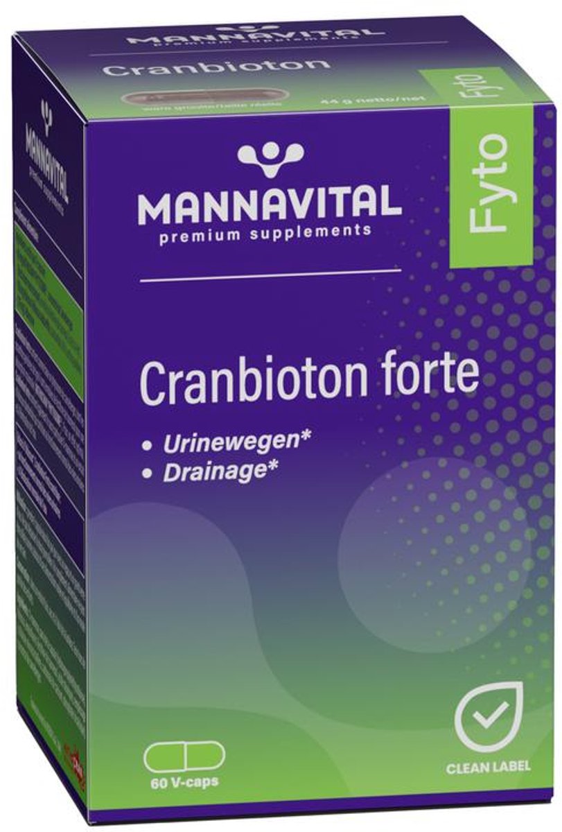Mannavital Cranbioton Forte (60 capsules)