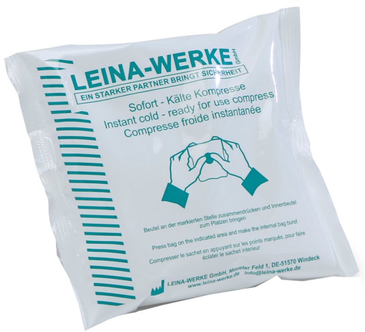 LEINA-WERKE koudekompres 44053, sofortkoel, 150 x 170 mm