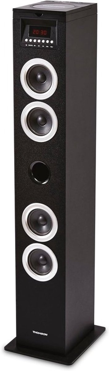 Multimediatoren - CD-speler, Bluetooth, USB en FM-radio - Zwart