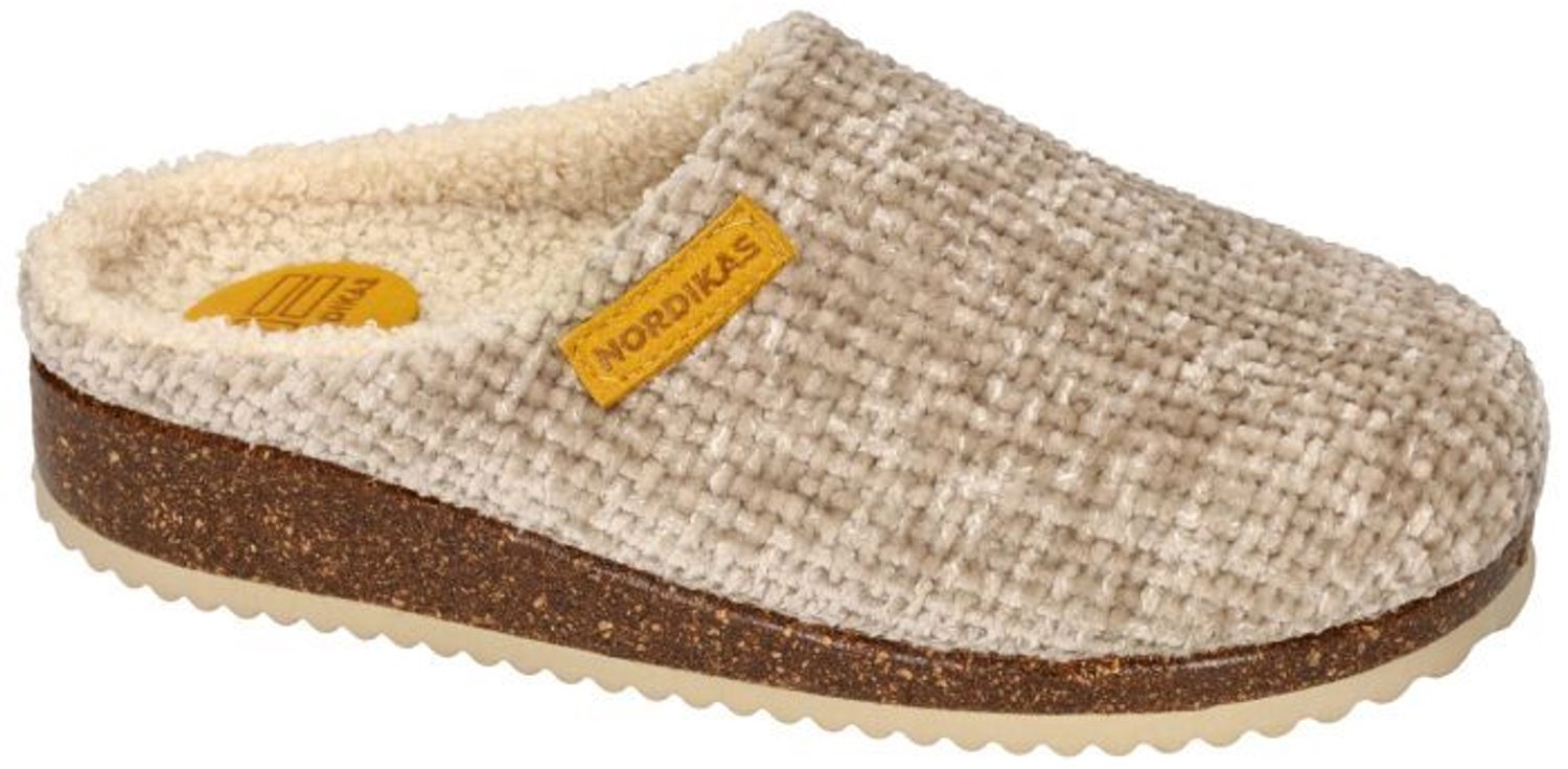 Nordikas -Dames - off-white-crÈme-ivoorkleur - pantoffels - maat 39