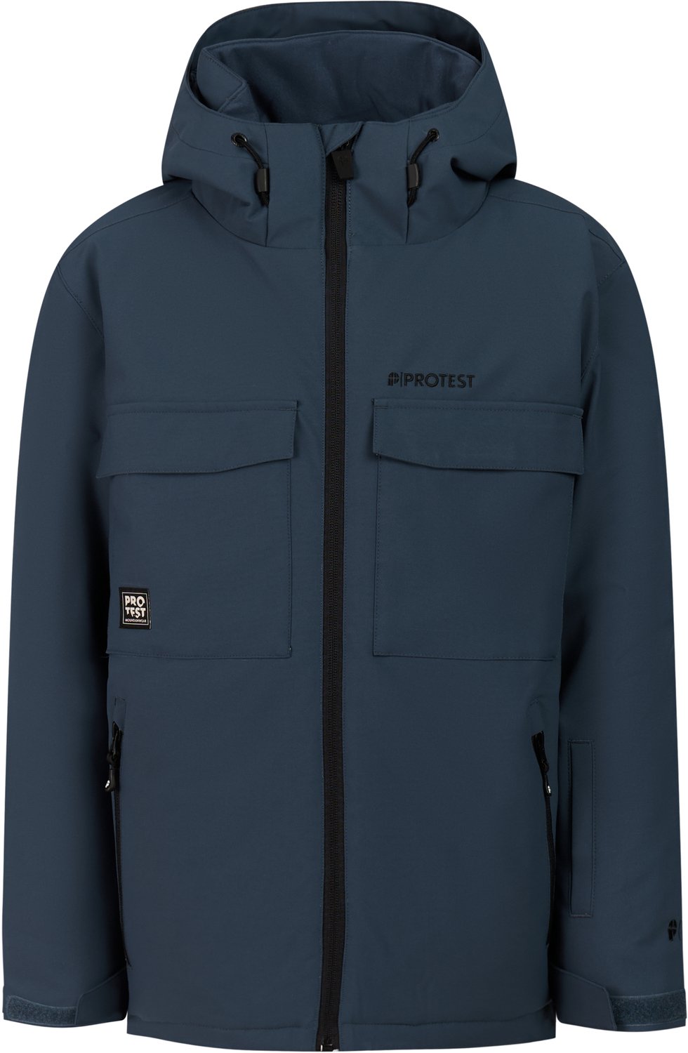 Protest PRTStephan Skijas Jongens Waterkolom 10K Skipasvak Winterjas Marineblauw