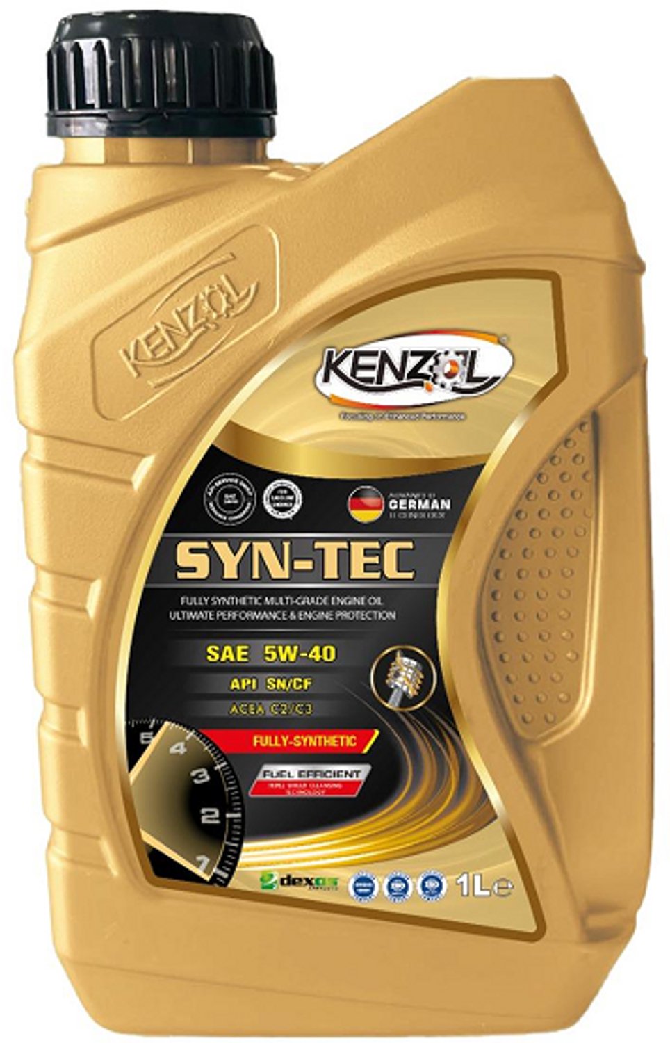 Kenzol SYN-TEC SAE 5W40 - Motorolie - Volsynthetisch - 1L