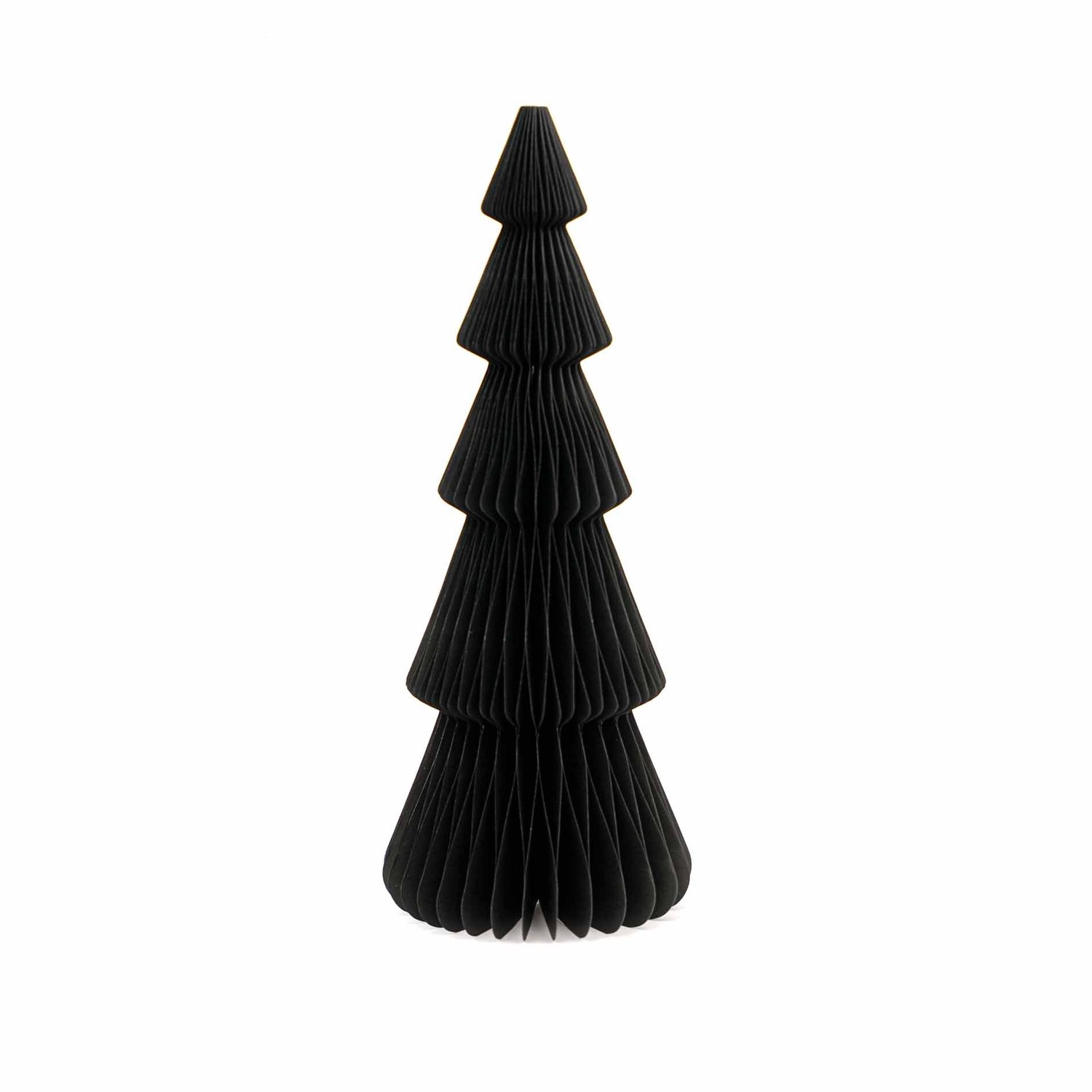 Papieren boom - Opvouwbaar - Zwart - 40cm