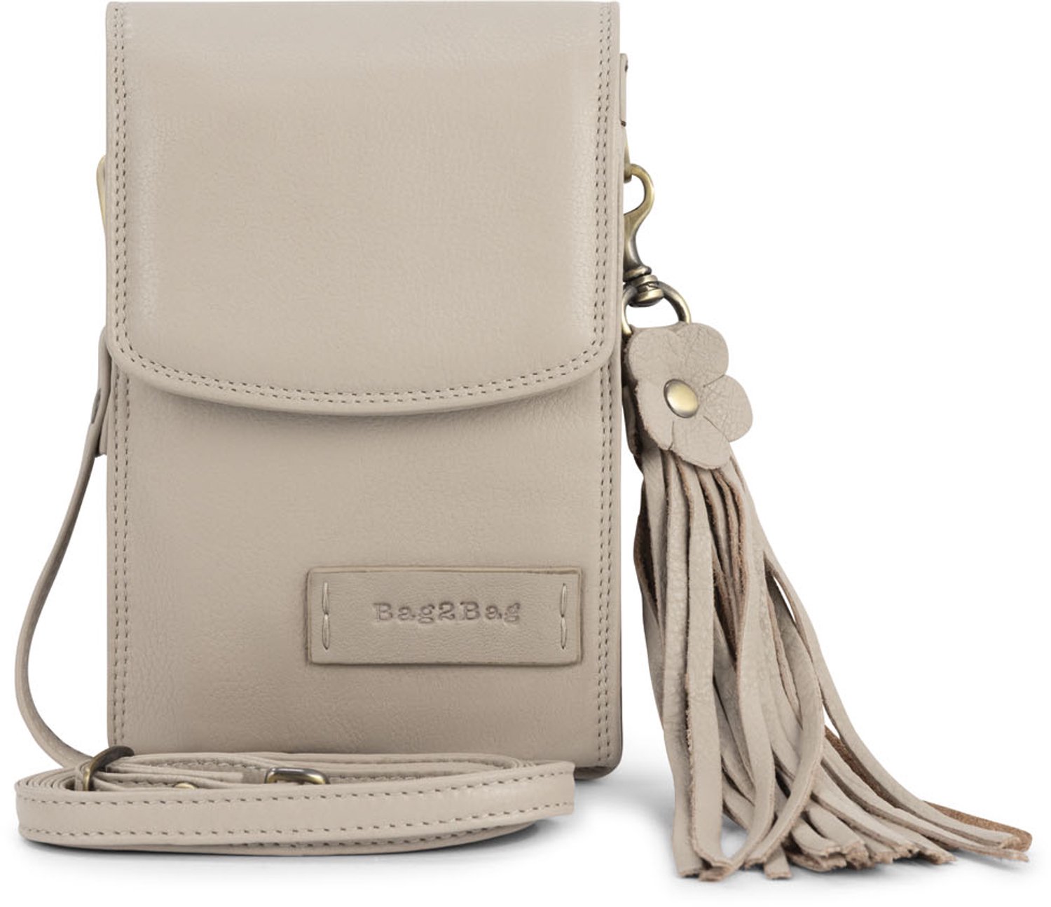Bag2Bag Schoudertas / Heuptas / Portemonnee Yuka Cream