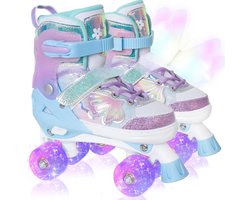 KLS® Rolschaatsen - Rolschaatsen Meisjes - Rolschaatsen Kind - Multikleur - 38cm x 28cm x 12cm