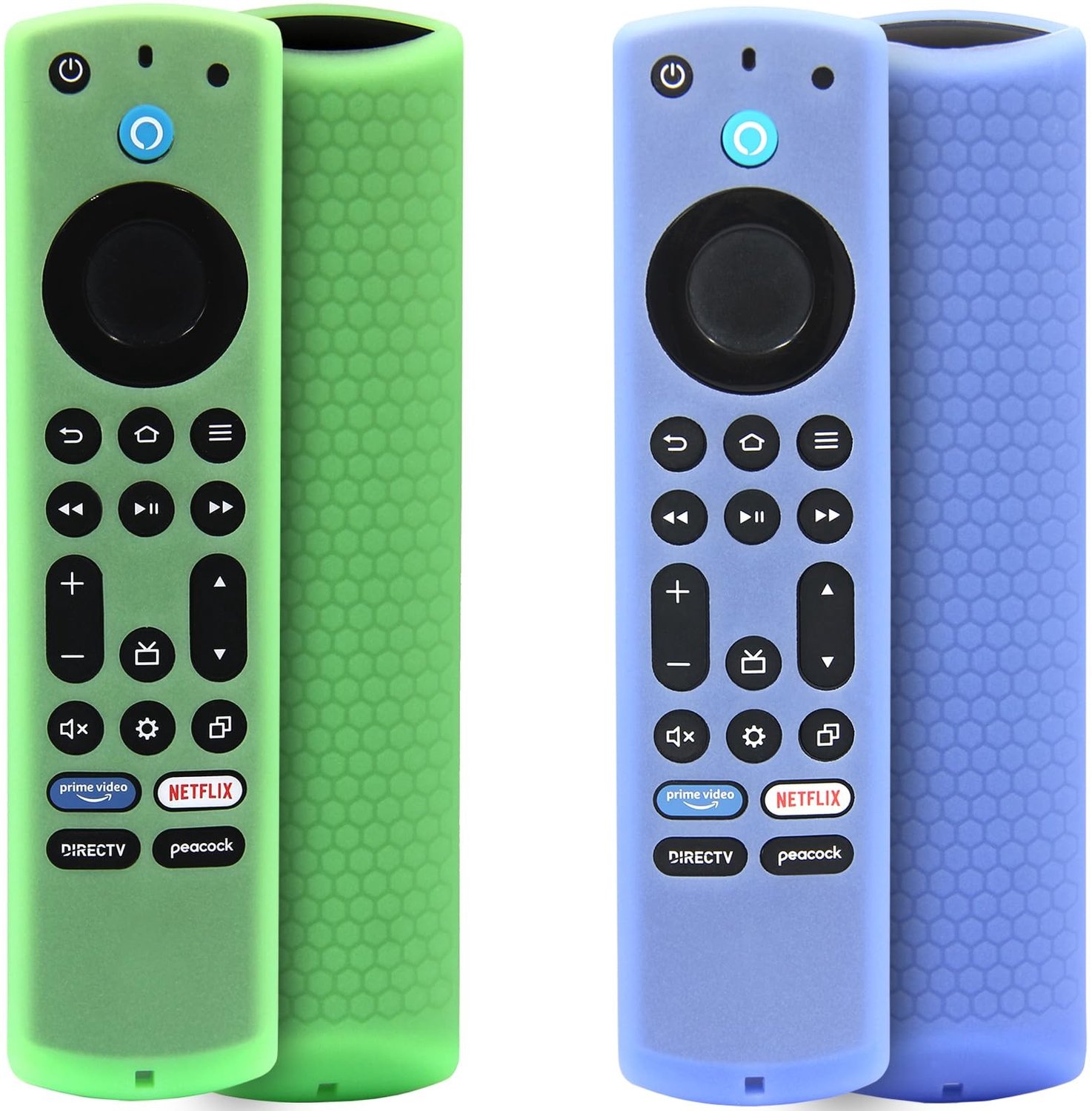 Siliconen Afstandsbedieningshoes voor Fire TV Stick (2 Stuks)