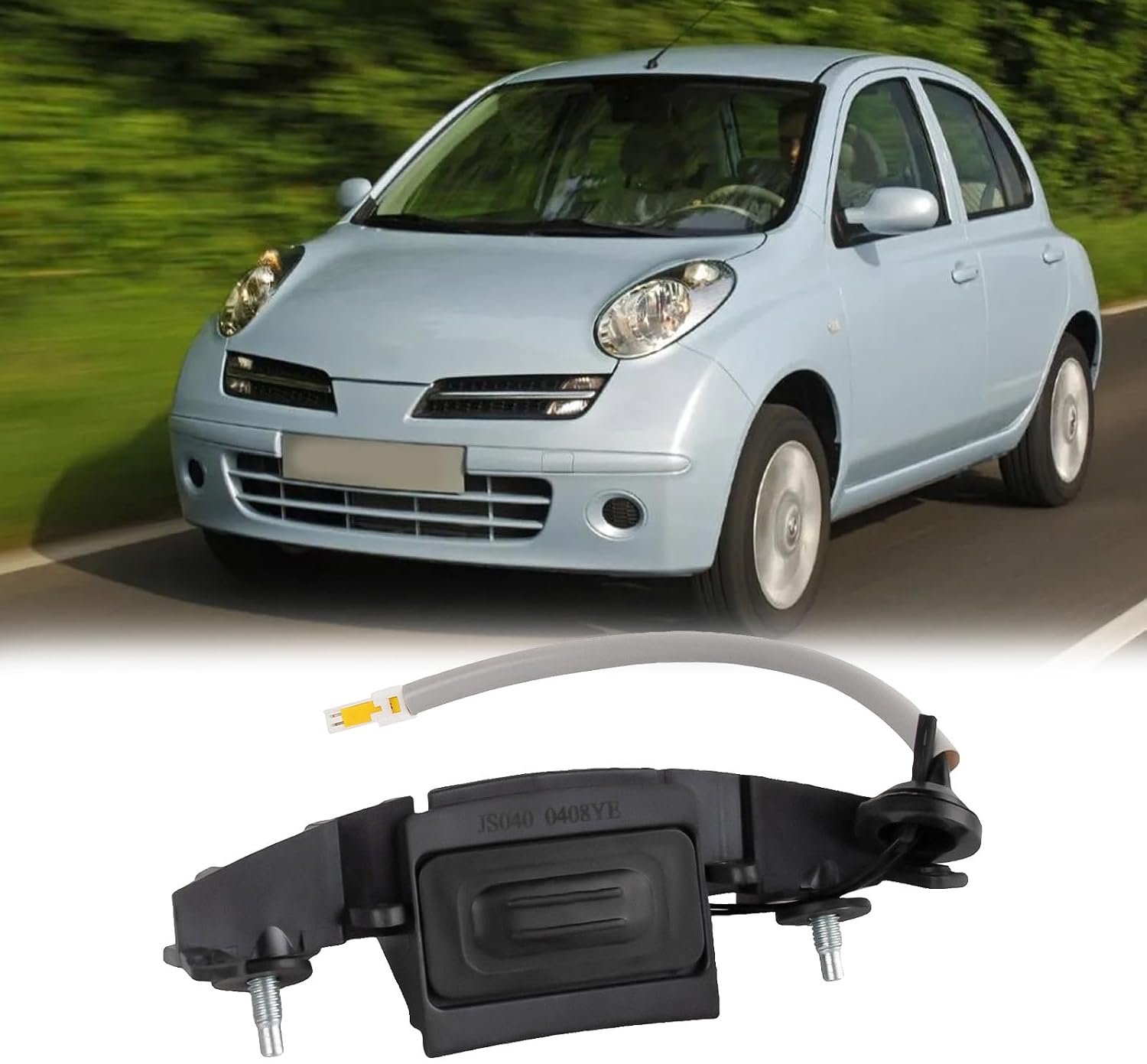 Kofferbakdeksel Schakelaar - Vervanging voor Nissan Micra III K12 - Handig voor snel openen - Homevero
