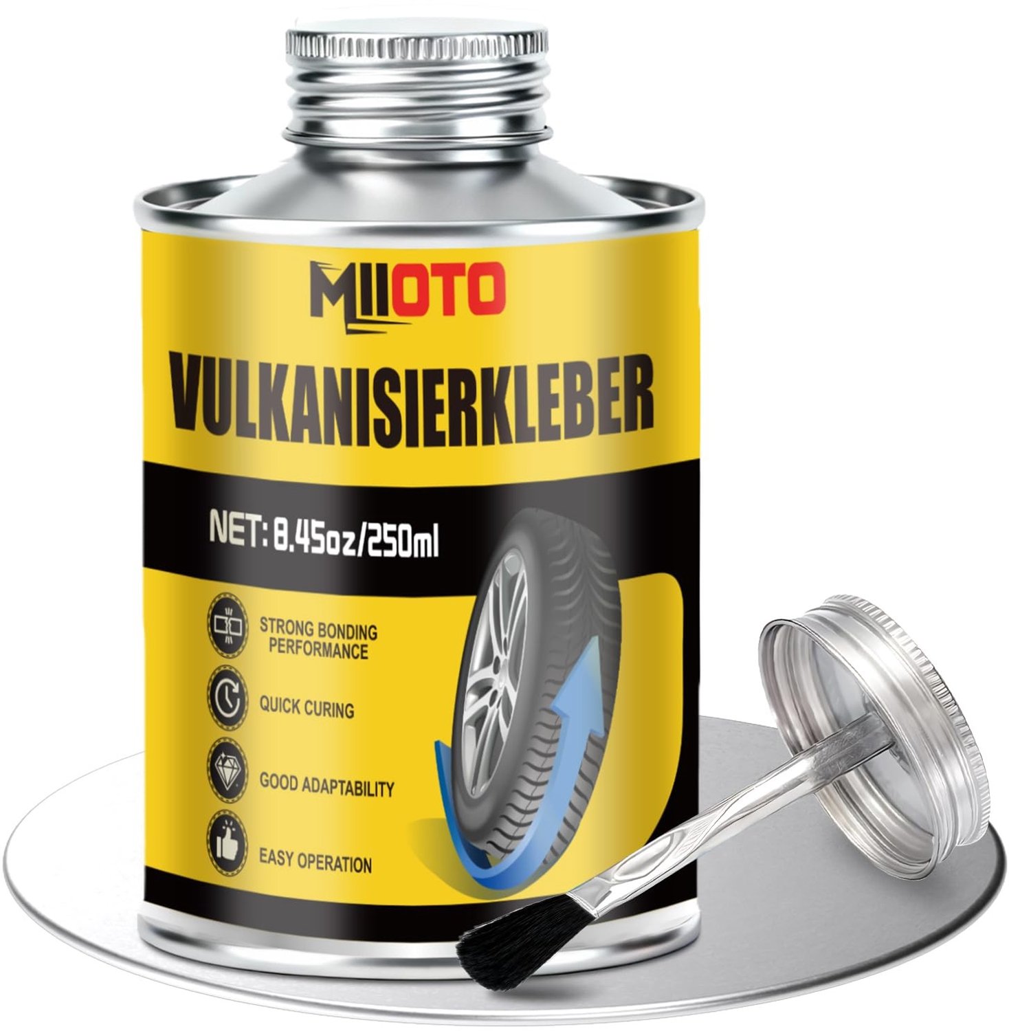 Vulcaniserende Lijm 250ml voor Fietbanden