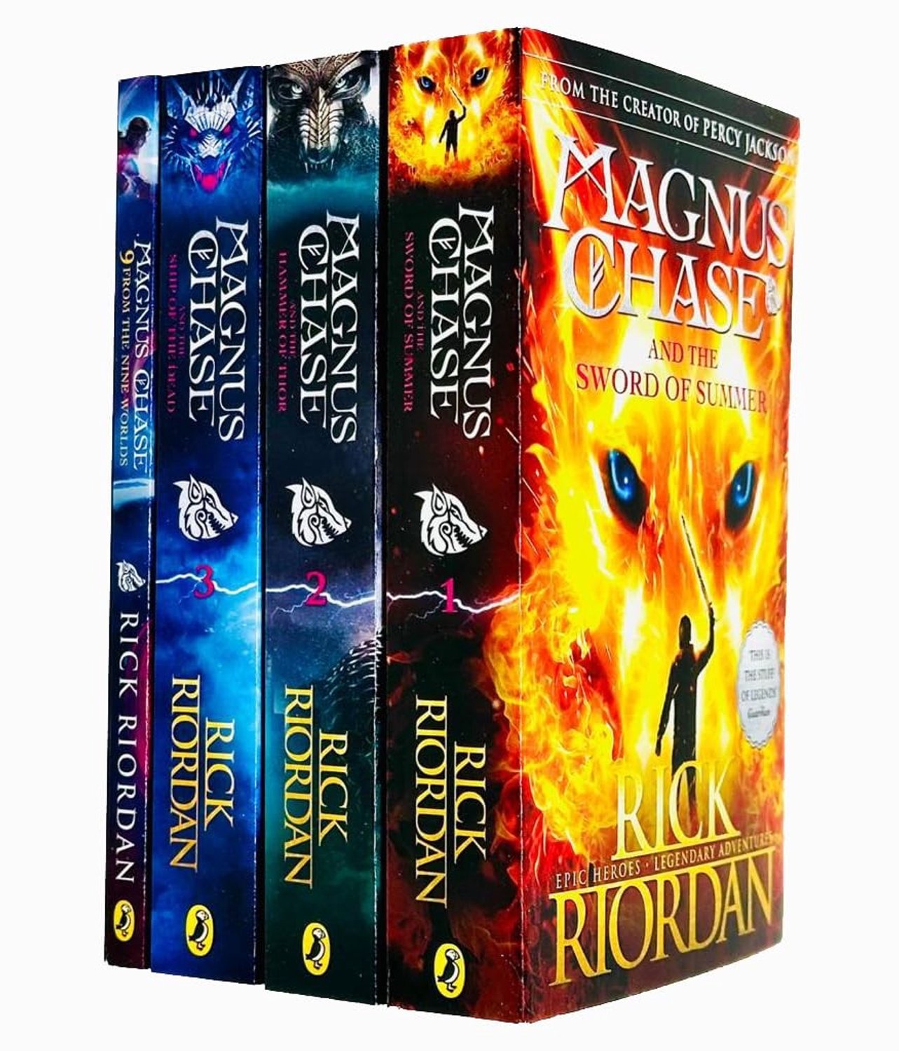 Magnus Chase 4 Boeken Collectie: Avonturen in de Wereld van de Goden