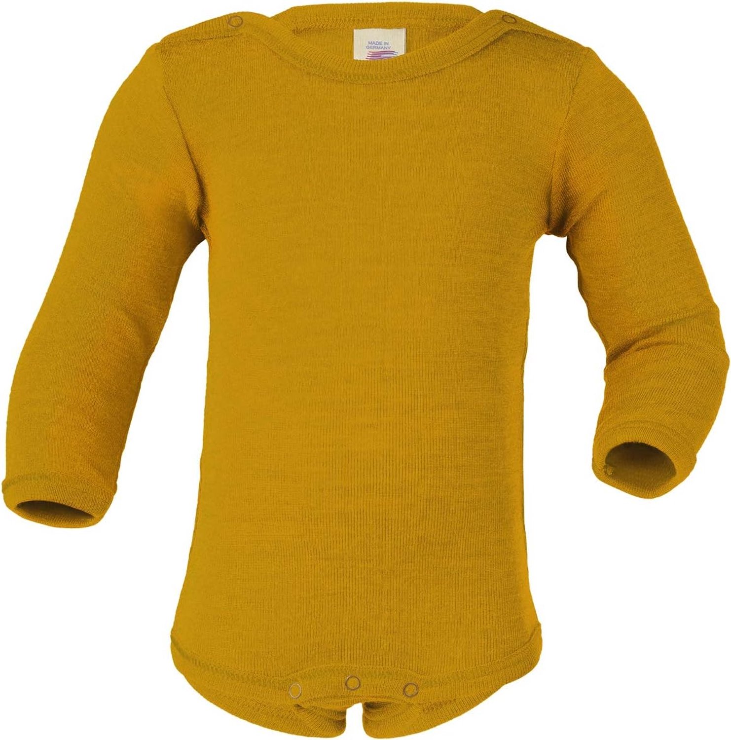 Engel Baby Romper Wol Zijde Lange Mouw - Maat 86/92