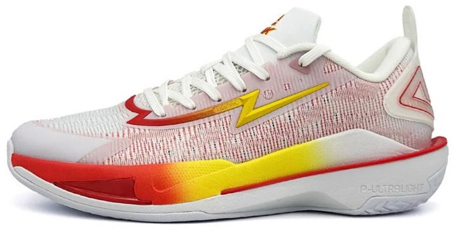 Peak Taichi Lightning II - Schoenen - wit/oranje - Maat 42