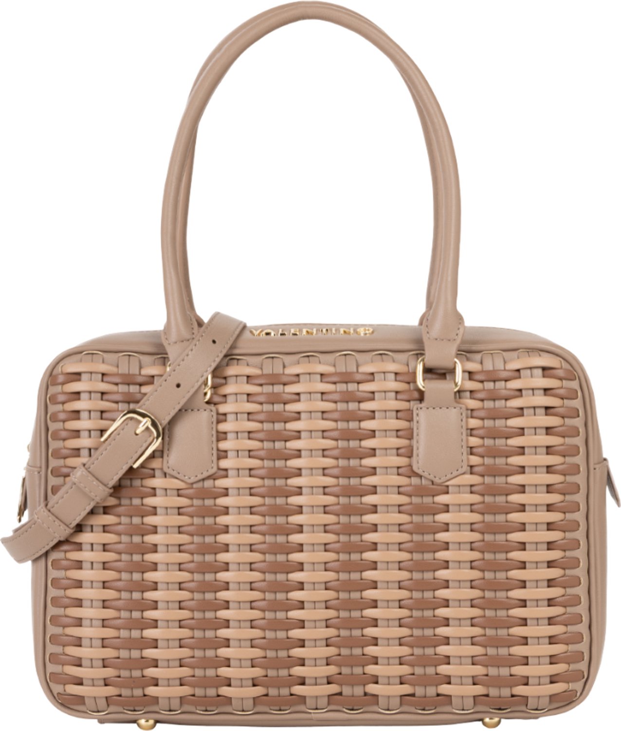 VALENTINO handtas schoudertas Ale Handbag Beige / Multicolor Taupe