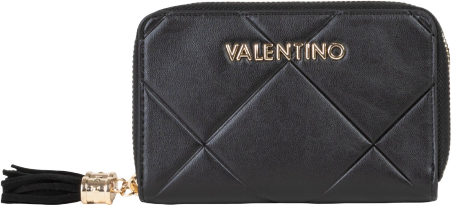 VALENTINO portemonnee Astrid Zip Around Wallet Nero zwart