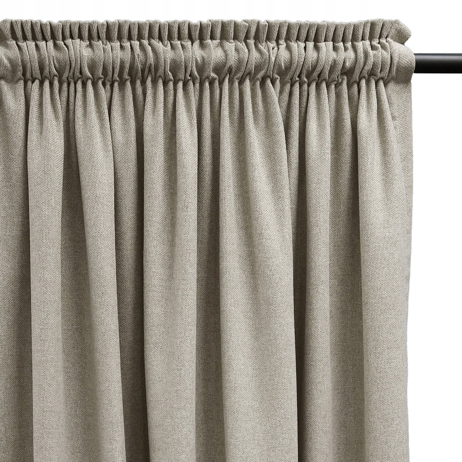 PRESTIQUA Verduisterende Gordijnen Colorado Beige 160x110 cm - Stijlvol en Functioneel