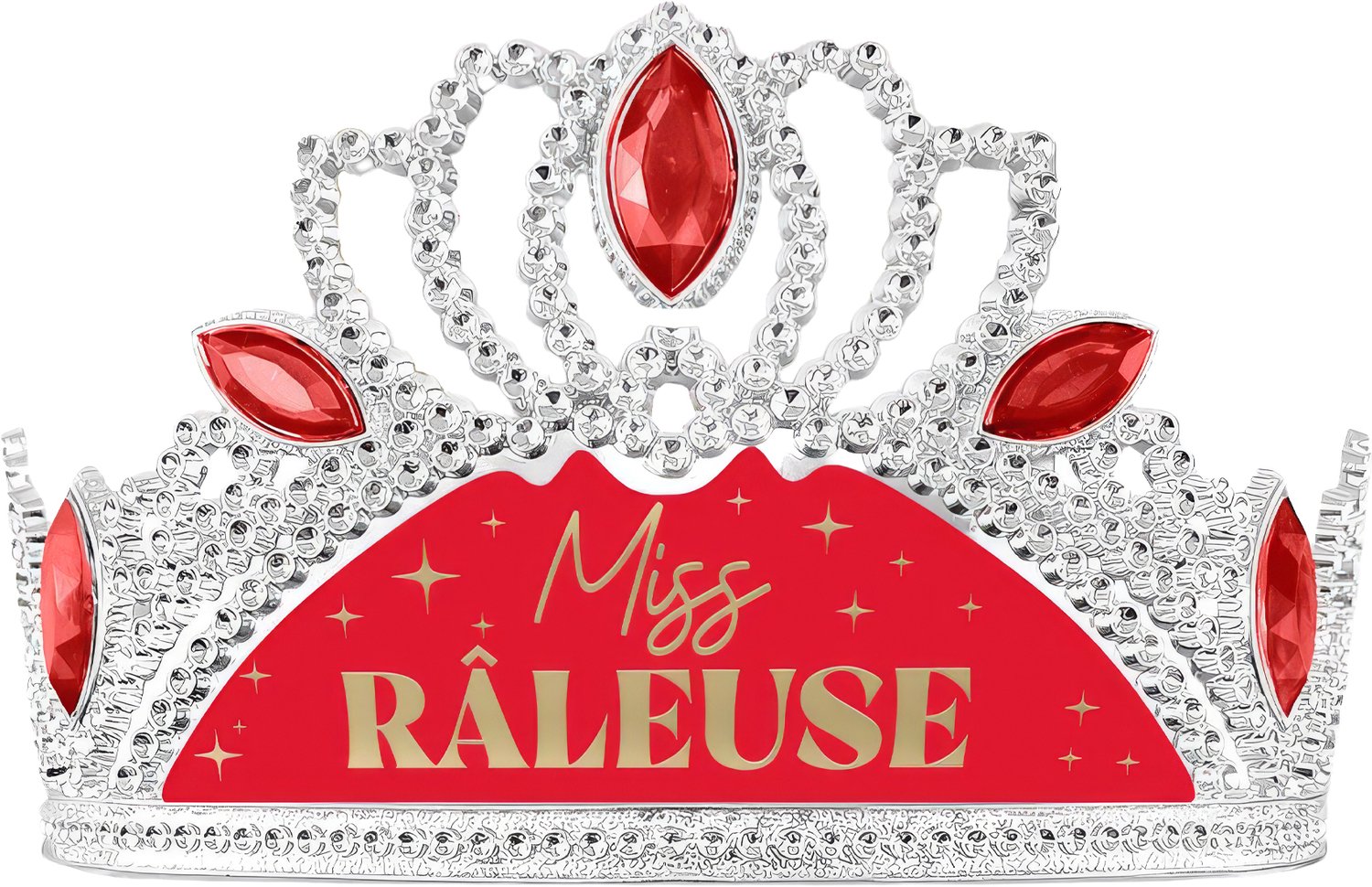 SUD TRADING - Humoristische diadeem Miss Raleuse