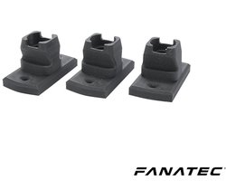 3-Pack Fanatec QR2 Wheel Muur Beugel Kleur: Wit