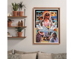Clementoni Legpuzzel The Big Lebowski - Puzzel 1000 Stukjes - Cult Movies Collectie - Compact Box - Legpuzzels en Puzzels voor Volwassenen