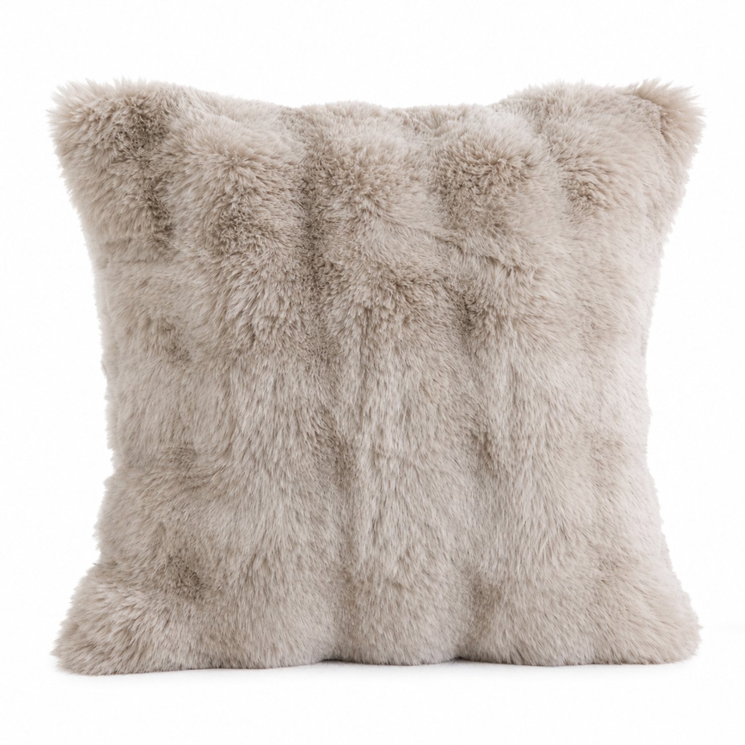 SWGOTA Khaki kussenhoes 30 x 50 cm - Zacht dubbelzijdig pluche met bubbelstructuur - Voor de bank - Zonder binnenkussen