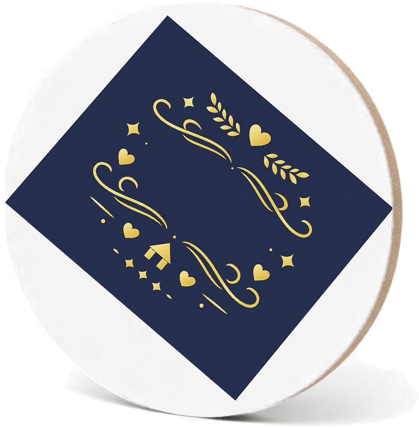 Mr Cadeautjes MDF fotolijst - design Een elegant cadeau-ontwerp met een warme familieboodschap en | cadeau Wit
