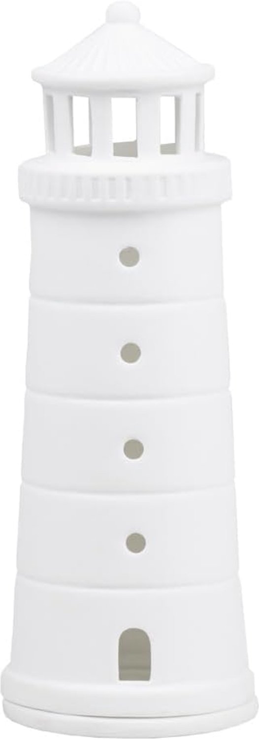 Lighthouse XL - porselein - zee als woorden - sfeervolle decoratie - ShopVlot
