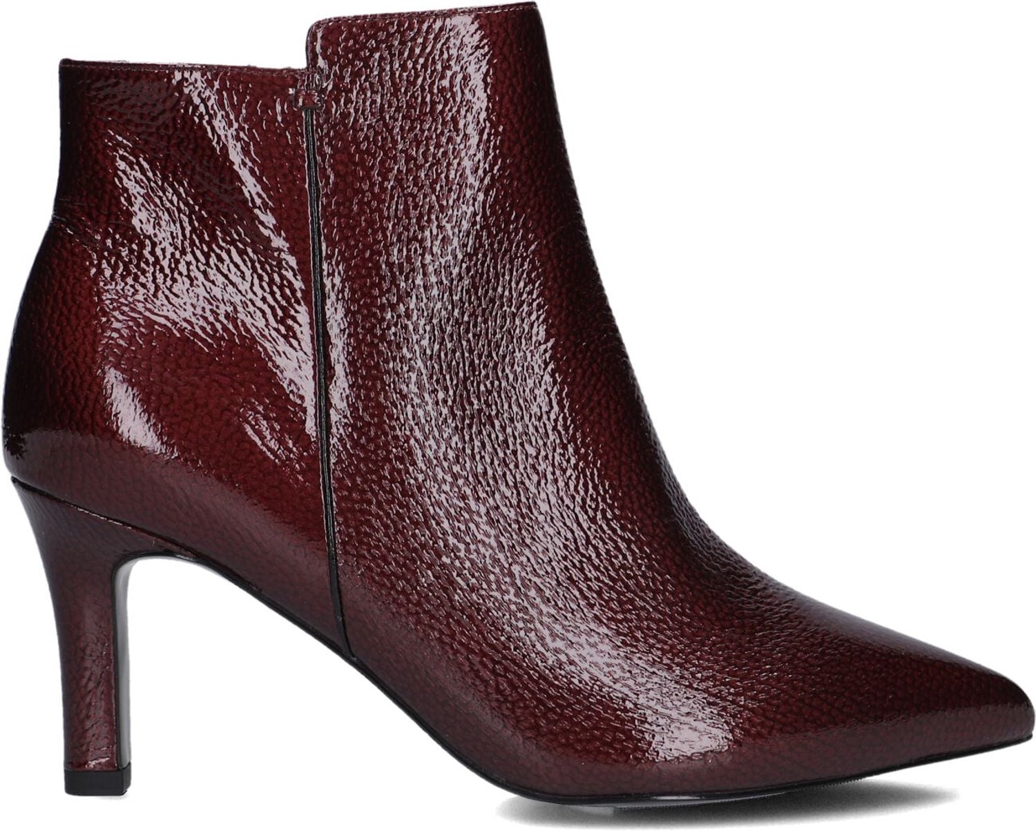 Peter Kaiser 75334 Enkellaarsjes - Enkelboots met rits - Dames - Bordeaux - Maat 40