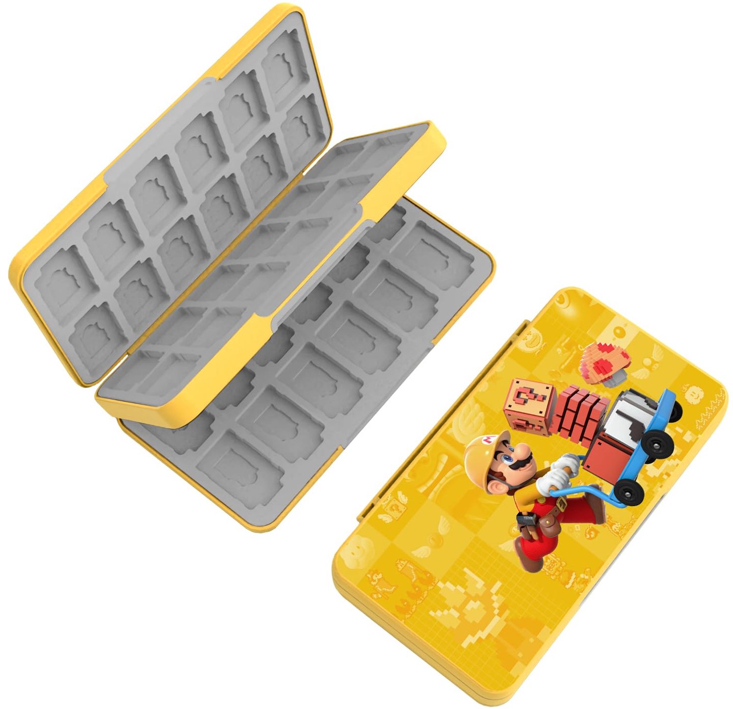 Switch Spelcard Houder - 48 Games + 48 MicroSD Slots - Magnetische Case Compatibel met Nintendo Switch (B01)