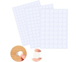 VFANDV Schroefafdekking, wit, 12 mm/15 mm/21 mm, pvc-afdekkappen voor schroeven, rond, zelfklevende meubelstickers, schroefgat, stickers voor wandkast
