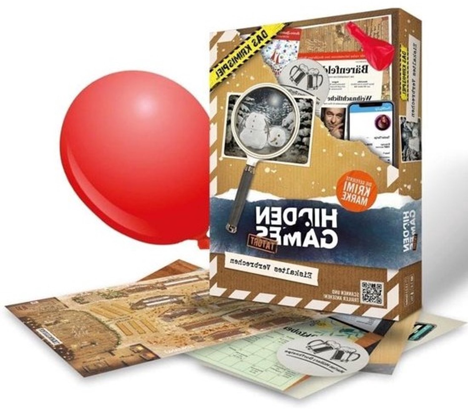Raadselspel - Moordspel - Avondje Puzzelen - Interactief Mysterie - 24 x 34 cm - Multicolor
