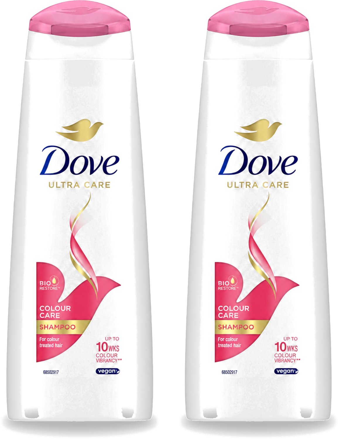 2 x Dove Ultra Care - Color Care - Shampoo - Geverfd Haar - 250 ml - Voordeelverpakking - 2 stuks