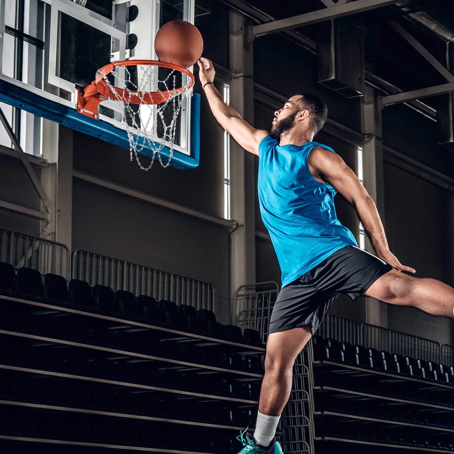 TRIXES Zware Basketbal Ketenet – Metalen Ring Vervanging