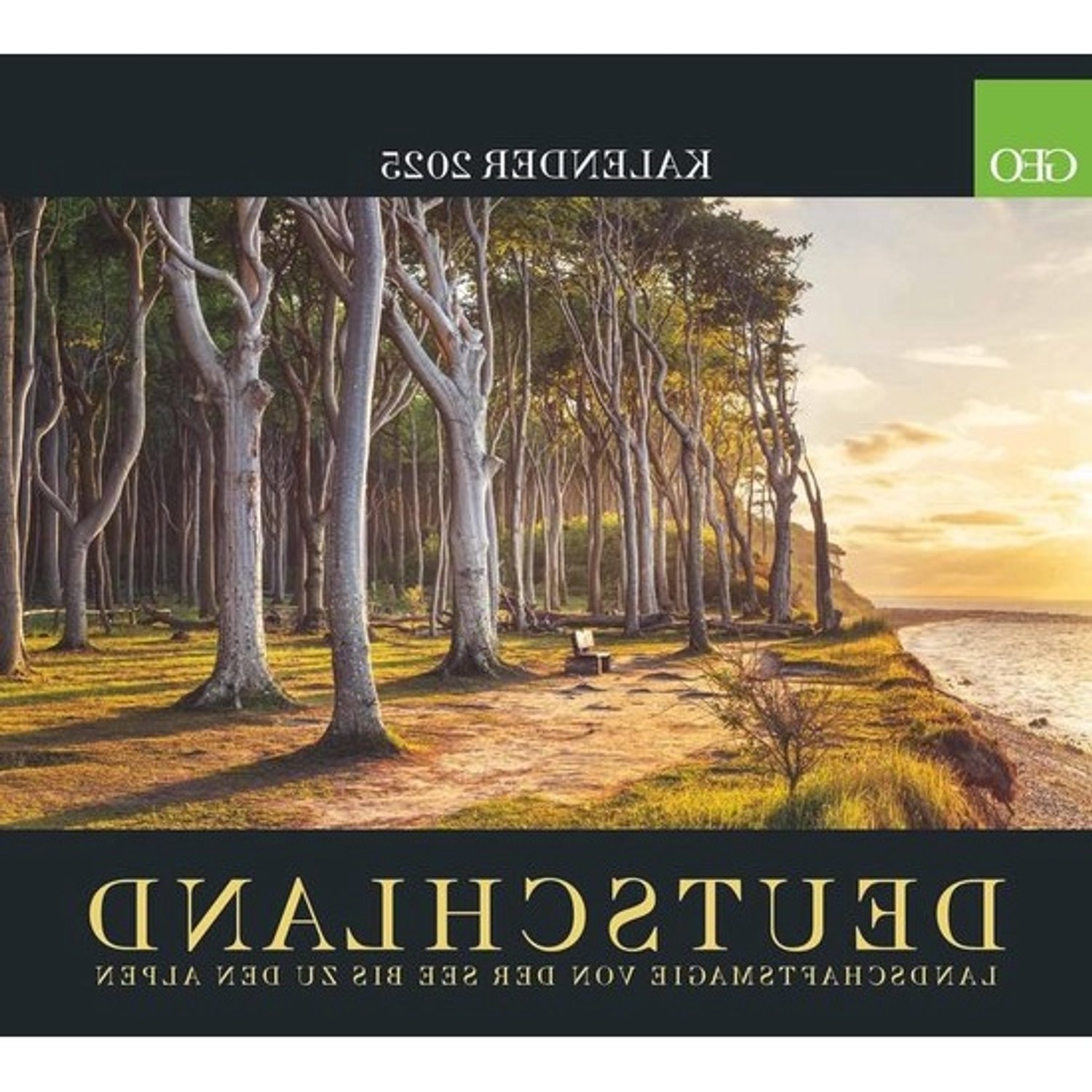 Wandkalender Deutschland - Poster Kalender - Jaar Overzicht - Landschapsfotografie - 50x45 cm - Niet gespecificeerd