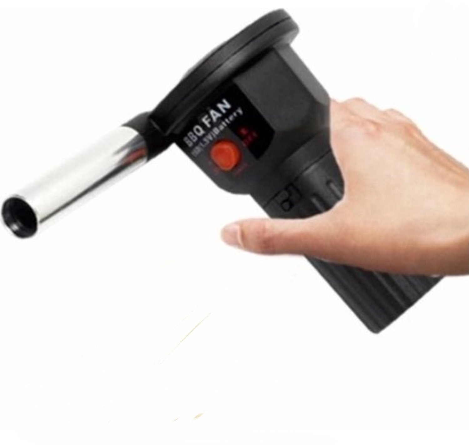 Ilso Barbecue aanjager - Elektrische Openhaard Blower - Openhaard Accessoires- barbecues blower - BBQ ventilator - BBQ electrische ventilator- BBQ blazer - electrisch - batterij inbegrepen
