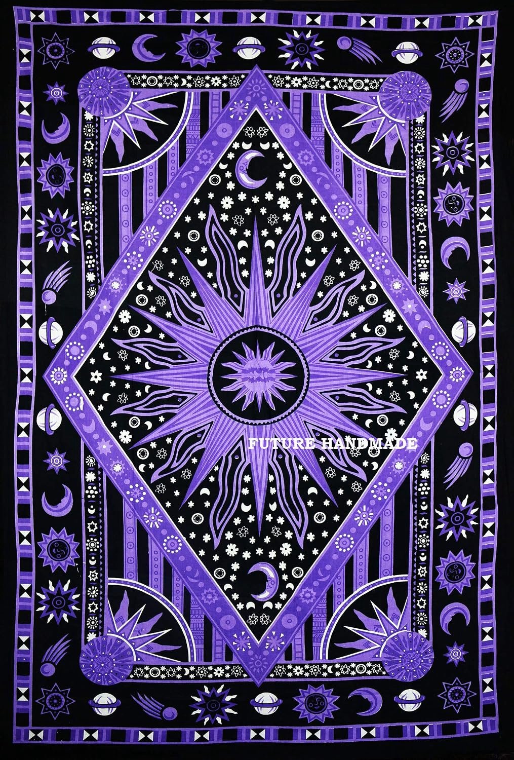 Tapestry Milky Way Galaxy - 150x130 cm - Handgemaakt - Perfect als wanddecoratie - ShopVlot