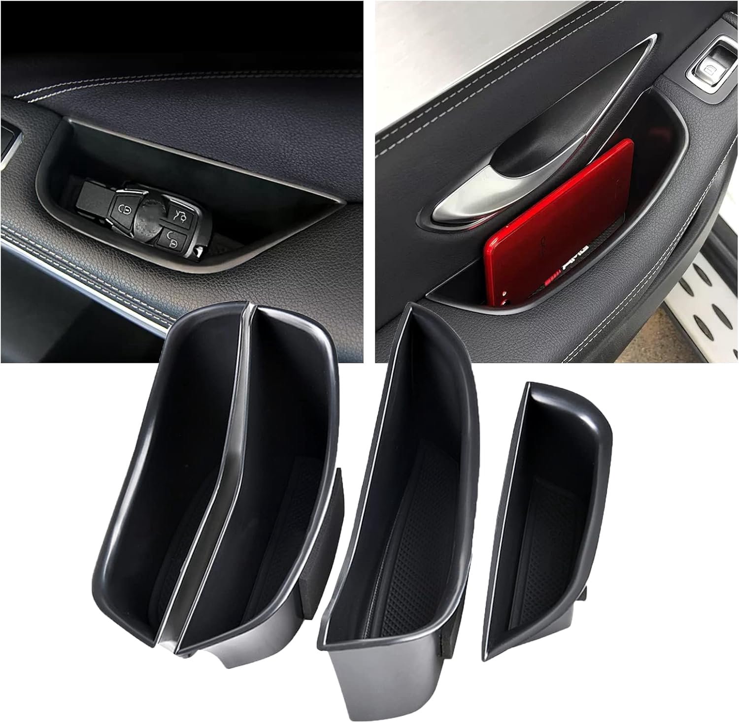Auto deur organizer - Extra opbergruimte - Geschikt voor Mercedes C-Class W205 en Benz GLC X253 - ShopVlot