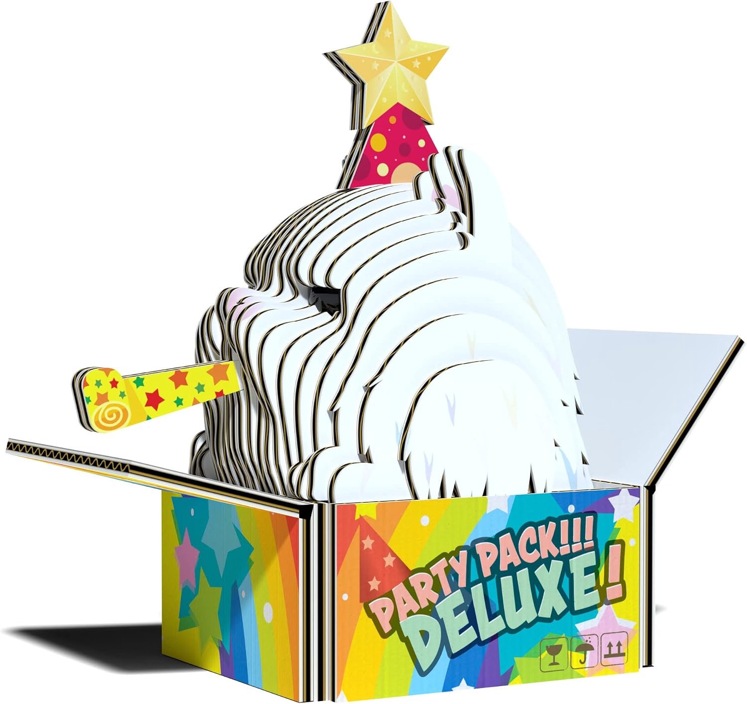 3D Bastelset Perzische Kat - Papercraft - Educatief - Creatieve hobby - ShopVlot