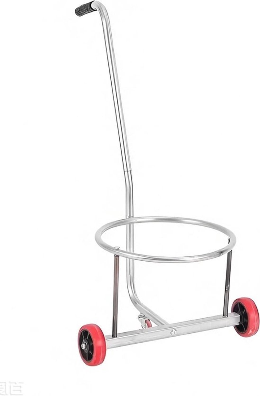 Steekwagen - Transportkar - Zware Lasten Verplaatsen - Stille PU Wielen - 300 Lbs Capaciteit - Zwart
