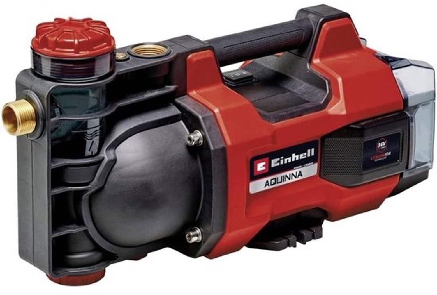 Accu Tuinpomp - Waterpomp - Water Verplaatsen - 36V Twin-Pack Technologie - 3400 l/u - Rood Zwart