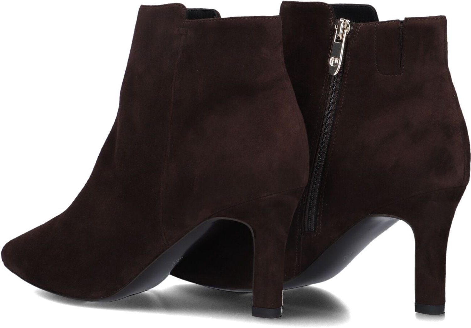 Peter Kaiser 75334 Enkellaarsjes - Enkelboots met rits - Dames - Bruin - Maat 38