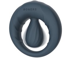 Boners - Vibrerende Siliconen Cockring - Stimulatiebol
