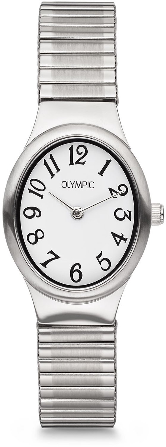Olympic OL29DSS014 Kristy Dames Horloge Zilverkleurig