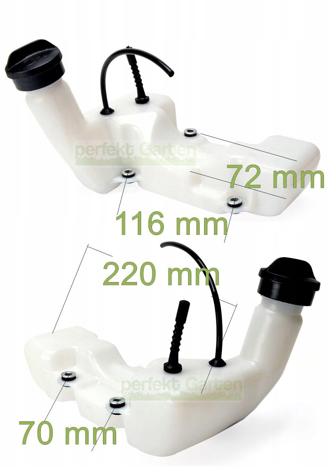 brandstoftank voor STIHL FT250 SP200 BT121 / 41343500400 4134 350 0400 bosmaaier