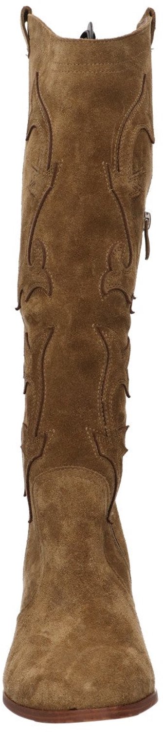 La Strada Western Boot Kaki Leer - Damesschoenen - Maat - 42