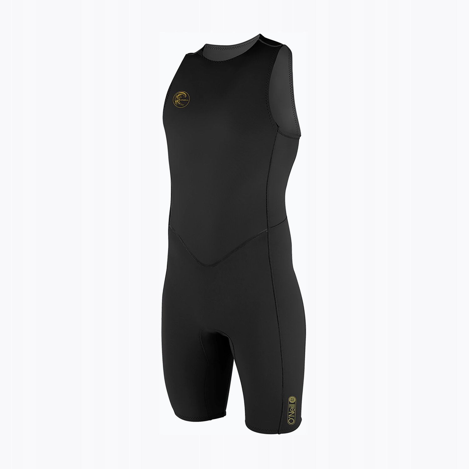 Merkloze Heren Neopreen Wetsuit 2mm Back Zip Mouwloos