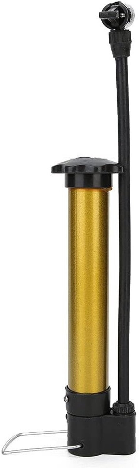 Praktische Luchtpomp - Geel - 21 x 21 x 21 cm - Lichtgewicht Inflator voor Rolstoel