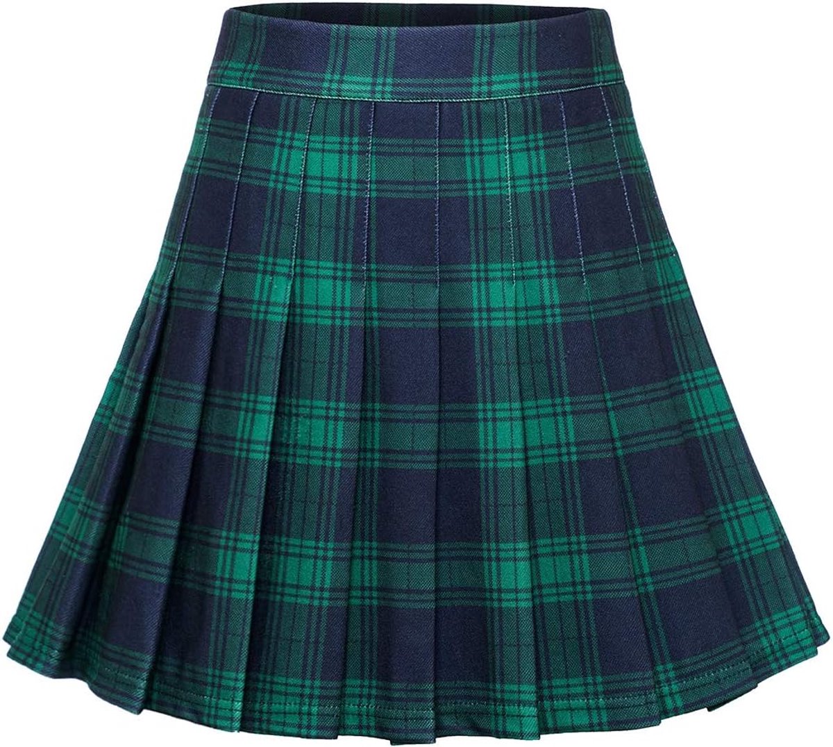 Rimpelrok schattig mini meisjes tartan school rok skater tennis rok