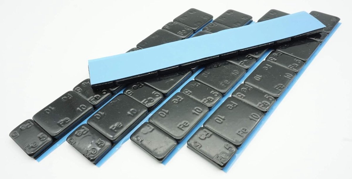 300g Balanceergewichten Zwart 5x60g Riegel 5g+10g Verdeling
