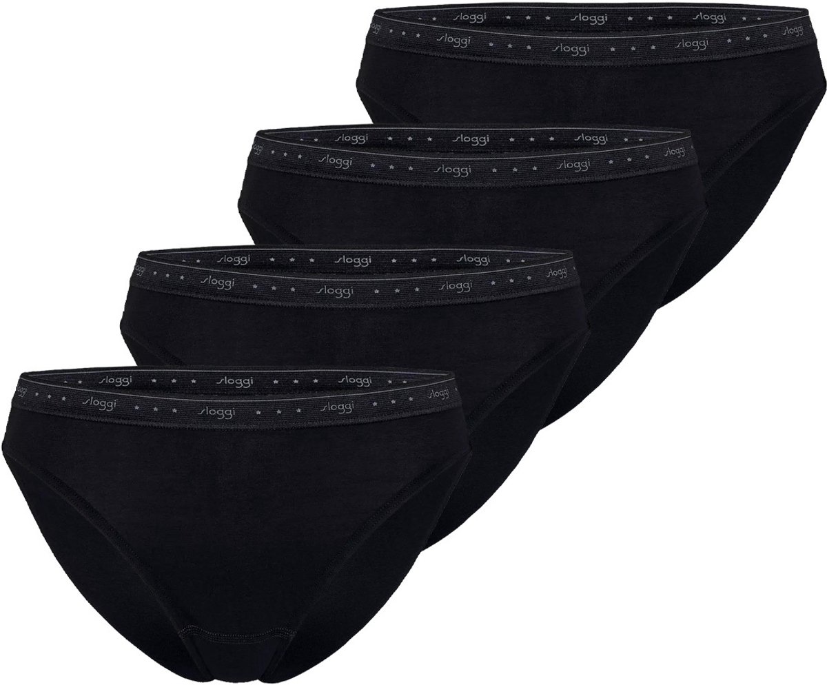 sloggi Dames Tai slip 4-pack 24/7 100