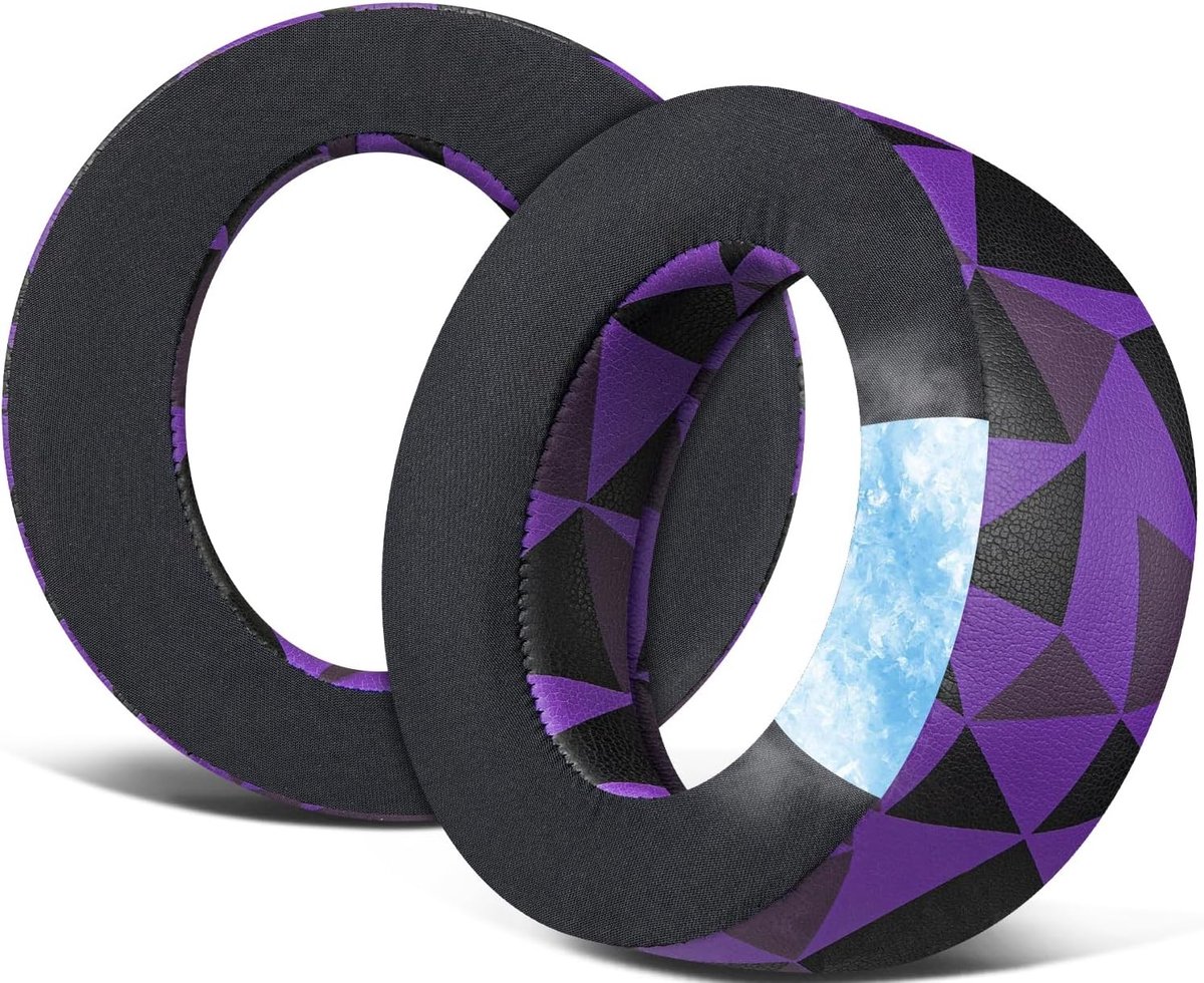 Vervangende Koel Gel Oorkussens voor Draadloze Headsets, Earpads met Geluidsisolatie en Comfortabele Pasvorm voor Gaming en Muziek