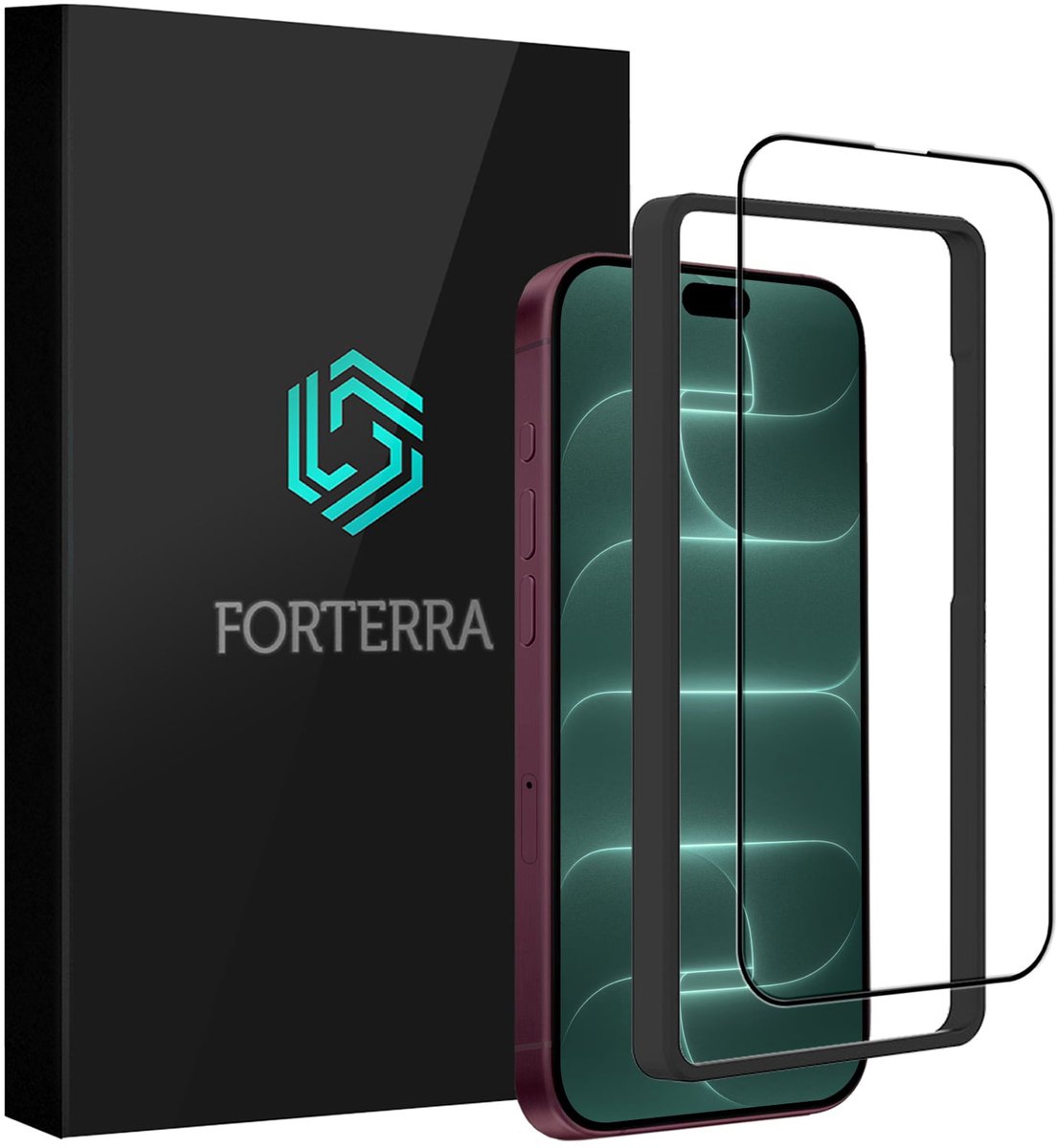 Screenprotector Geschikt voor Apple iPhone 18 Pro - Met Installatie Frame - Beschermglas - Gehard Glas - Tempered Glass - Screen Protector