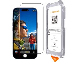 TORRAS SunView AR Shield Tempered Glass Geschikt voor Apple iPhone 18 Pro | Screen Protector met Frame | Anti Reflectie | Helder in Zonlicht | Gemakkelijke Installatie | Volledig Dekkend